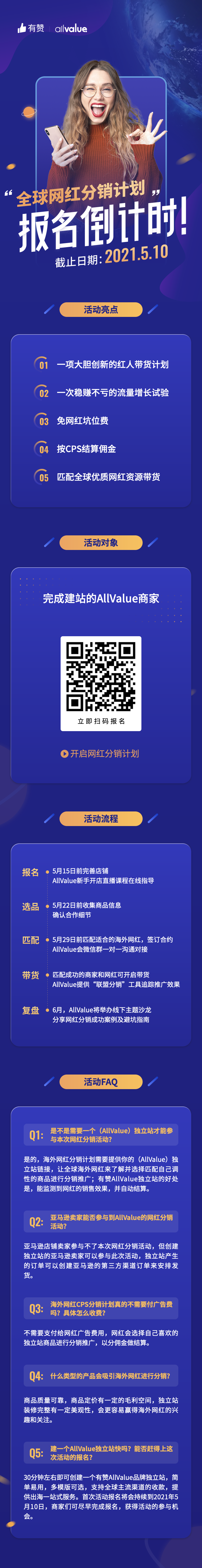只需完成這一步，全球網(wǎng)紅為你帶貨玩轉(zhuǎn)海外市場！