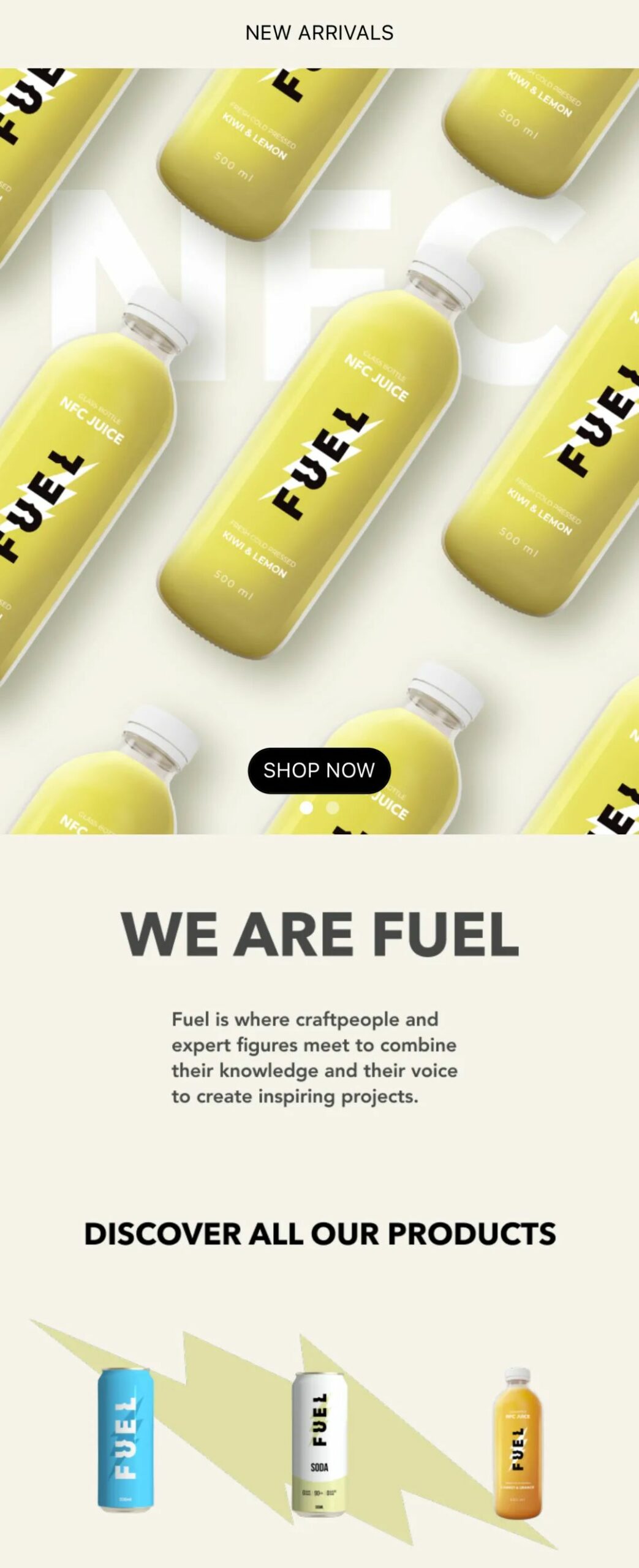 模板推薦 | 年輕跳躍的FUEL 主題，多角度展示、動(dòng)效視覺(jué)一絕！